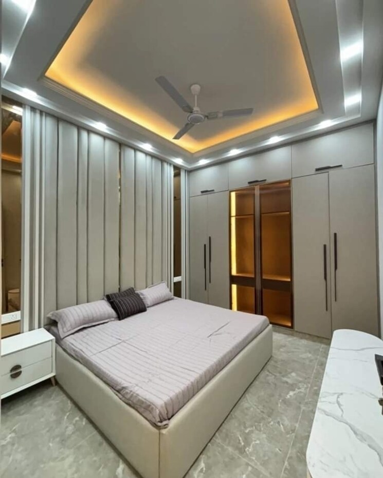 Bedroom, mahavir enclave 4 Bedroom 1400 Sq.Ft. Builder Floor In Mahavir Enclave Delhi 7876334