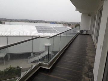 Balcony in 3 BHK Apartment at Dhillon Burj One, Lohgarh – for Rent