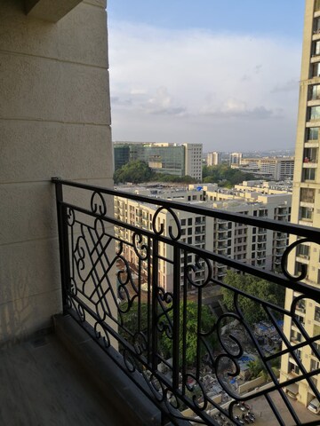 Balcony in 2 BHK Apartment at Gala Pride Palms, Kolshet Road – for Sale