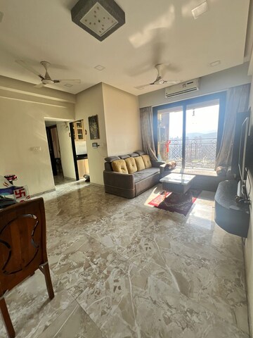 Bedroom in 2 BHK Apartment at Larkins Pride Palms, Kolshet Road – for Rent