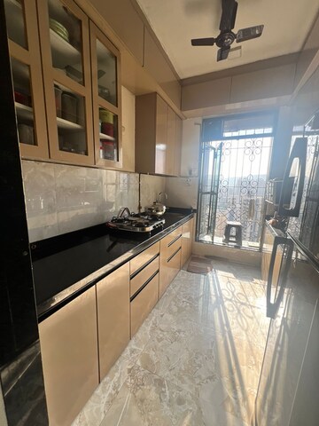 Kitchen in 2 BHK Apartment at Larkins Pride Palms, Kolshet Road – for Rent