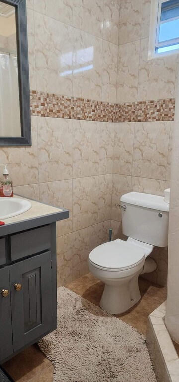 Bathroom in 1 BHK Apartment at Brigade Gateway, Rajaji Nagar – for Rent