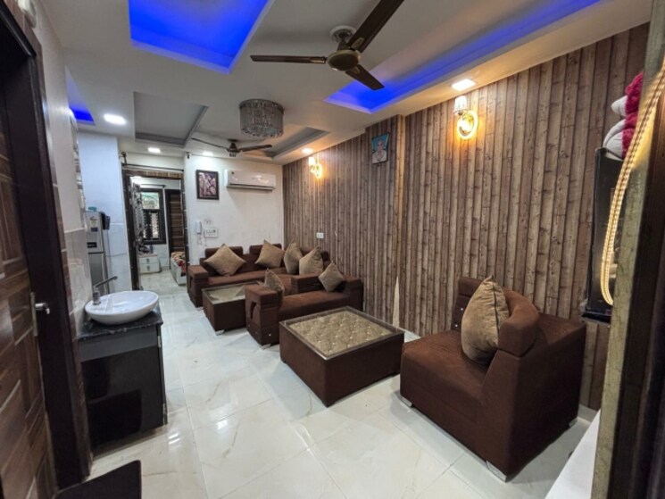 Living Room, om vihar 3 Bedroom 800 Sq.Ft. Builder Floor In Om Vihar Delhi 7876992