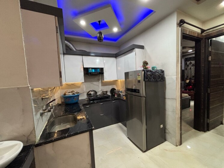 Kitchen, om vihar 3 Bedroom 800 Sq.Ft. Builder Floor In Om Vihar Delhi 7876992