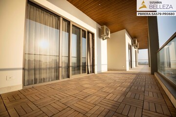 Balcony in 3 BHK Apartment at Sushma Belleza, International Airport Road – for Sale