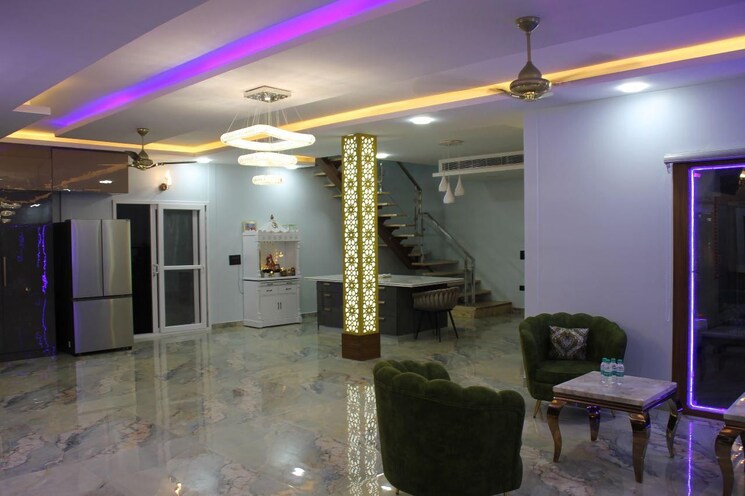 Living Room, klj-platinum-heights 2 Bedroom 652 Sq.Ft. Apartment In Sector 77 Faridabad 7877184