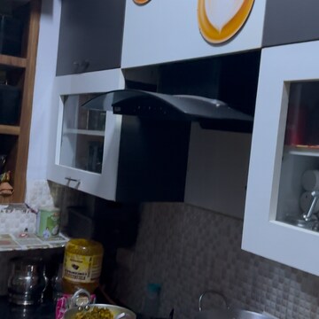 Kitchen in 3 BHK Apartment at Aditya Luxuria Estate, Shahpur Bamheta – for Rent