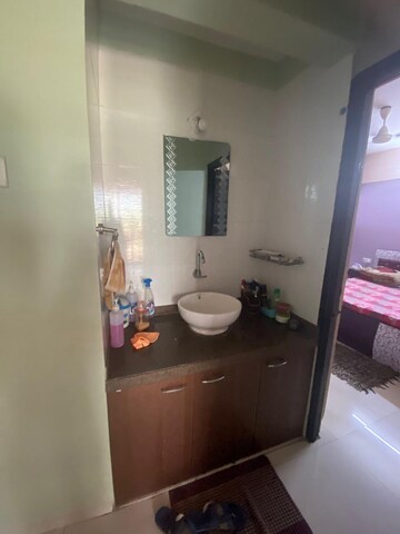 Bathroom in 2 BHK Builder Floor at Shree Balaji  Om Harmony, Kharghar – for Rent