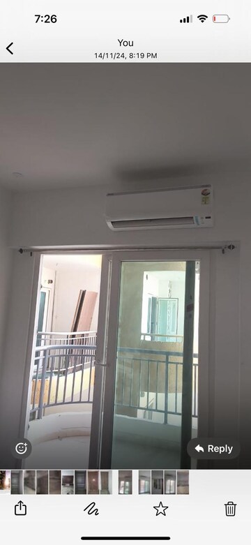 Building Lobby in 2 BHK Apartment at Galaxy North Avenue, Gaur City 2  – for Sale