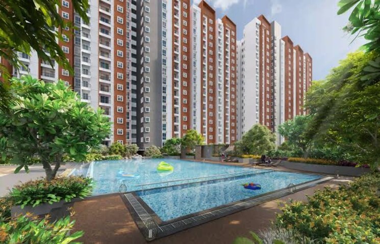 Swimming Pool, provident-botanico 3 Bedroom 1480 Sq.Ft. Apartment In Whitefield Bangalore 7877373
