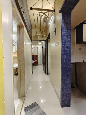 Building Lobby in 2 BHK Apartment at Sanghvi Valley, Kalwa – for Rent