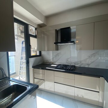 Kitchen in 2 BHK Apartment at M3M Skywalk, Sector 74 – for Rent