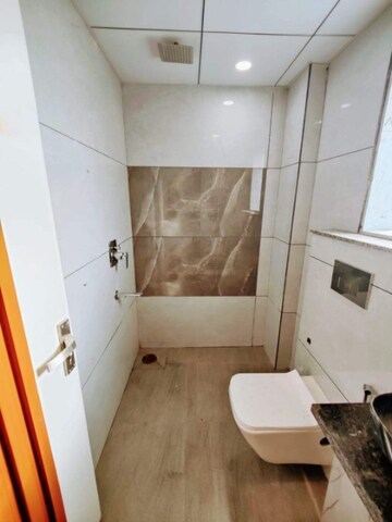 Bathroom in 1 BHK Apartment at Ramky Towers, Gachibowli – for Rent
