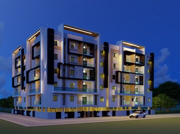 2 BHK Apartment – Exterior View View at Hennur - for Sale
