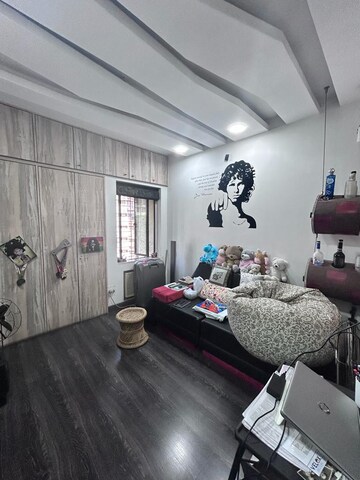 Living Room in 2 BHK Apartment at Triveni Vasant Vihar CHS, Vasant Vihar – for Sale