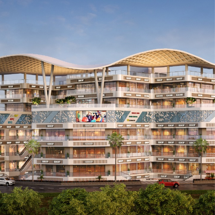 Exterior View, kamakhya-cross-walk Commercial Shop 484 Sq.Ft. In Phi 1 Greater Noida Greater Noida 7877751