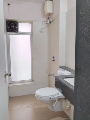 Bathroom in 3 BHK Apartment at Indiabulls Greens, New Panvel – for Rent