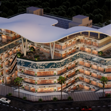  Shop – Exterior View View at Kamakhya Cross Walk, Phi 1 Greater Noida - for Sale