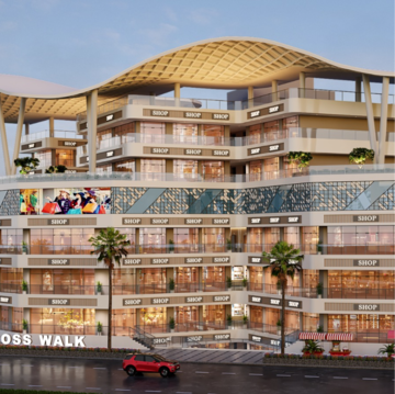  Shop – Exterior View View at Kamakhya Cross Walk, Phi 1 Greater Noida - for Sale