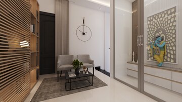 Living Room in 3 BHK Apartment at Uttarpara – for Sale