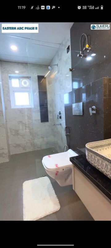 Bathroom in 2 BHK Apartment at Sumeru Eastern Arc, Badowala – for Sale