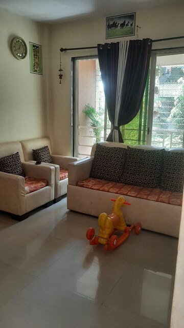 Living Room in 2 BHK Apartment at Saraswati CHS Kharghar, Kharghar – for Rent