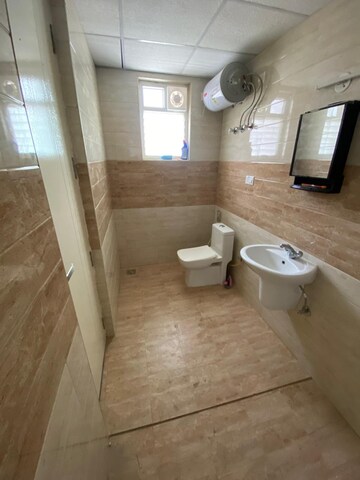 Bathroom in 2.5 BHK Apartment at Thanisandra – for Rent