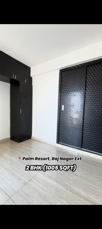 Bedroom in 2 BHK Apartment at JKG Palm Resort, Raj Nagar Extension – for Sale