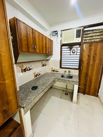 Kitchen in 1 RK Apartment at DLF Pink Town House, Dlf City Phase 3 – for Rent