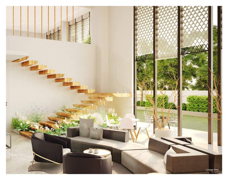 Living Room, aura-vidha 3 Bedroom 2115 Sq.Ft. Apartment In Kondapur Hyderabad 7879392