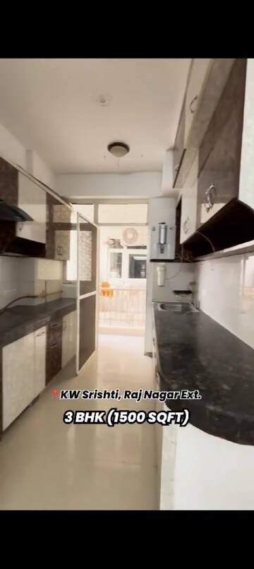 Kitchen in 3 BHK Apartment at KW Srishti, Raj Nagar Extension – for Sale