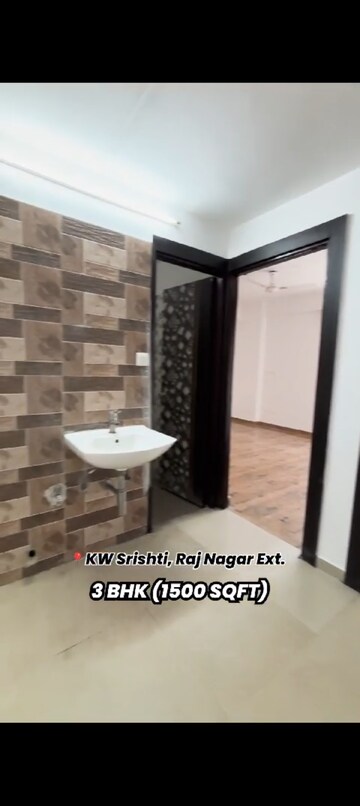 Staircase in 3 BHK Apartment at KW Srishti, Raj Nagar Extension – for Sale