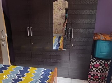 Bedroom in 2 BHK Apartment at Shashwat CHS Airoli, Airoli Sector 8a – for Rent