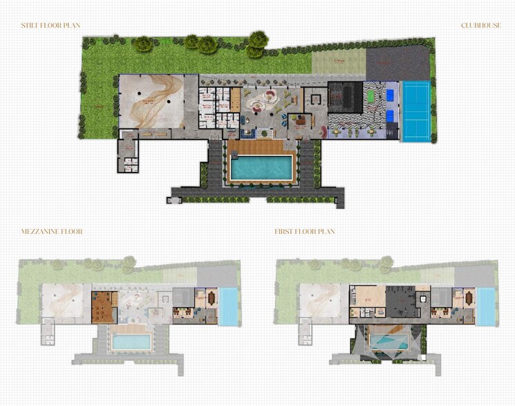 Master Plan, aura-vidha 3 Bedroom 1990 Sq.Ft. Apartment In Kondapur Hyderabad 7879475