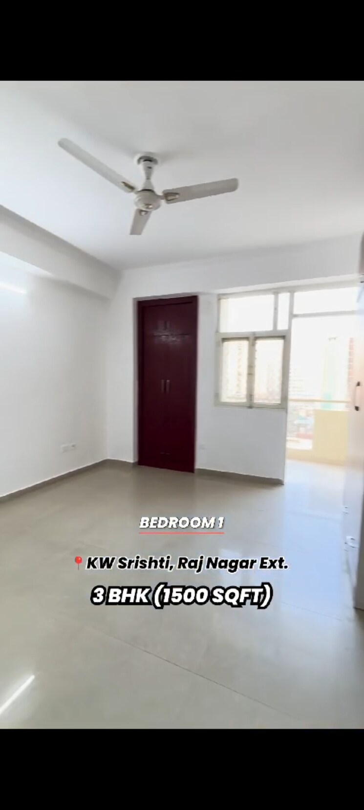 Room, kw-srishti 3 Bedroom 1500 Sq.Ft. Apartment In Raj Nagar Extension Ghaziabad 7879581