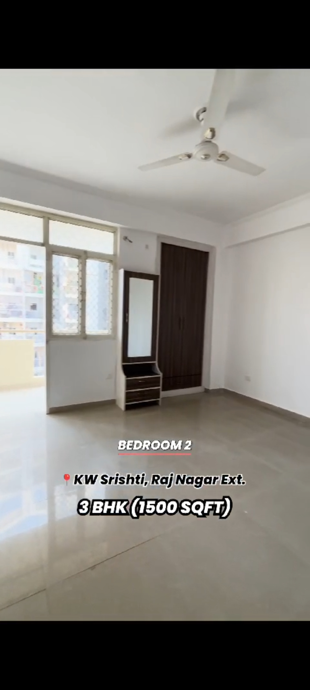 3 BHK + Pooja Room 1500 Sq.Ft. Apartment in KW Srishti
