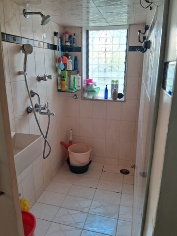 Bathroom in 1 BHK Apartment at Bandra West – for Rent