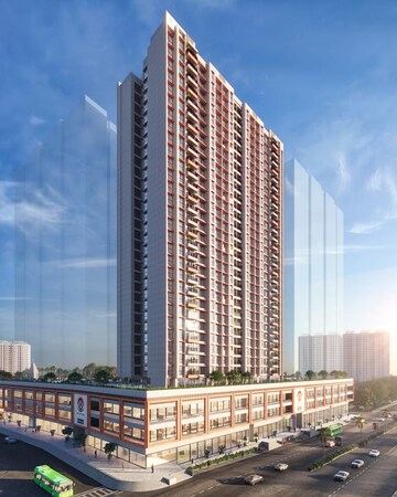 1 BHK Apartment – Exterior View View at Ajmera Crosstown One, Kalyan West - for Sale