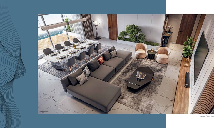 Master Bedroom, my-home-apas 4 Bedroom 3710 Sq.Ft. Apartment In Kokapet Hyderabad 7879642