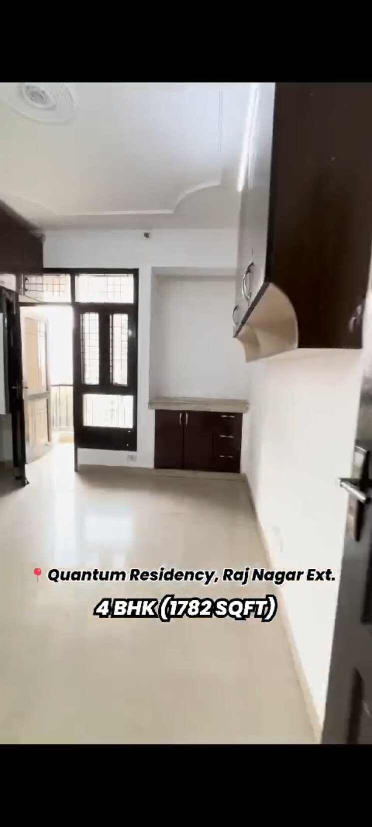 Kitchen, quantum-homes 4 Bedroom 1782 Sq.Ft. Apartment In Raj Nagar Extension Ghaziabad 7879757