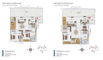 Master Plan in 4 BHK Apartment at My Home Apas, Kokapet – for Sale
