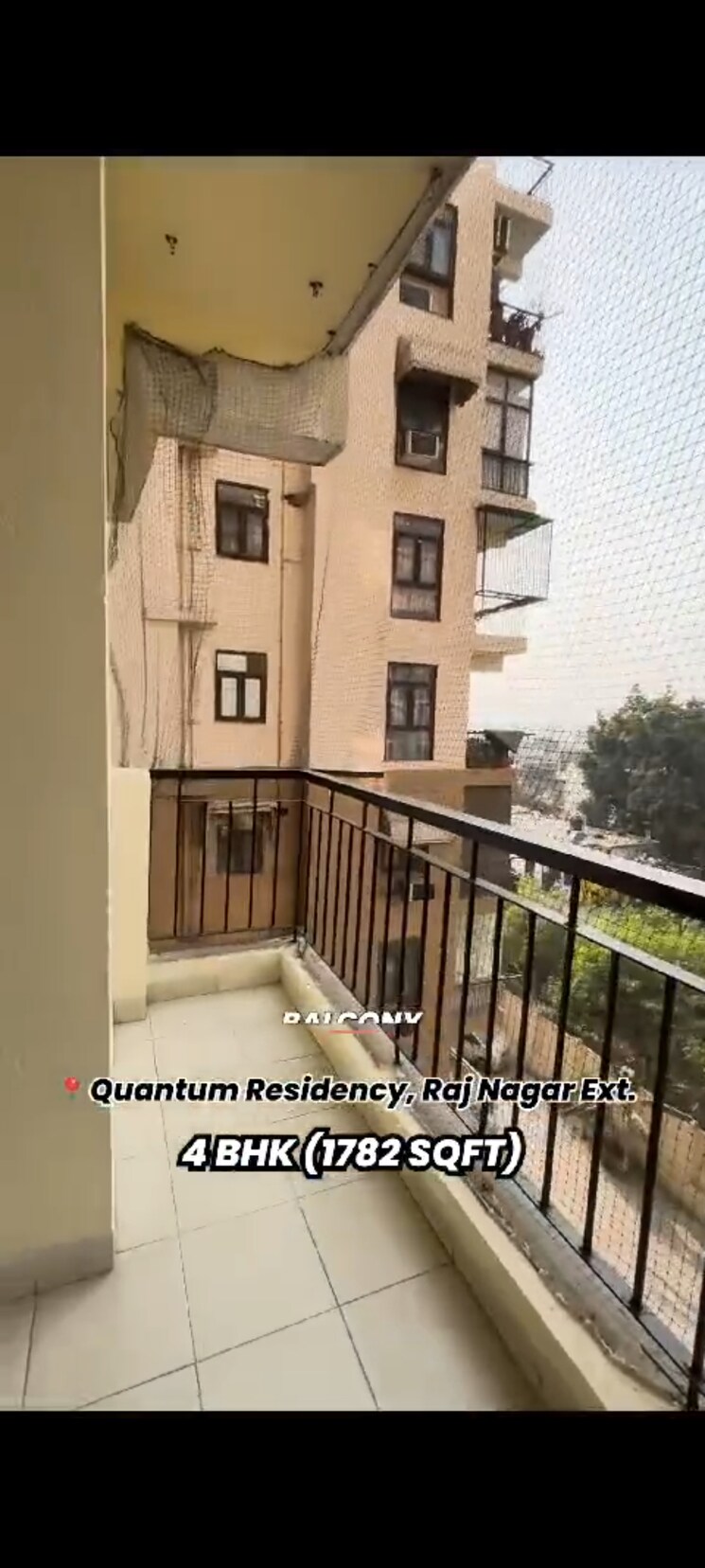 Exterior View, quantum-homes 4 Bedroom 1782 Sq.Ft. Apartment In Raj Nagar Extension Ghaziabad 7879757