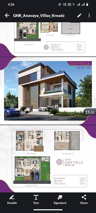 3 BHK Villa For Resale in GNR Anvaya Icon City Kongara Kalan Hyderabad  7879813