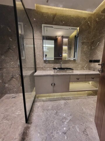 Bathroom in 3 BHK Apartment at Saket – for Rent