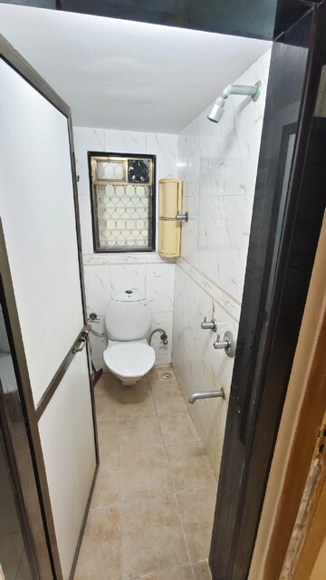 Bathroom in 1 BHK Apartment at Bandra West – for Rent