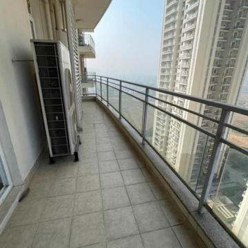 Balcony in 3 BHK Apartment at DLF The Primus, Sector 82a – for Rent