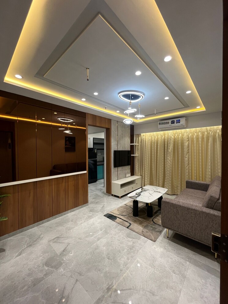 Living Room, deep-pride 2 Bedroom 860 Sq.Ft. Apartment In Nalasopara West Palghar 7880222