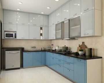 Kitchen in 3 BHK Builder Floor at Sector 104 – for Sale