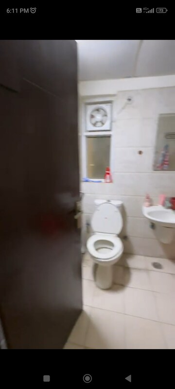 Bathroom in 2 BHK Apartment at Fusion Homes, Tech Zone 4 Greater Noida – for Rent