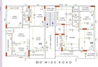 रेसिडेन्शियल फ्लॅट वर्ग फुट फॉर रीसेल इन पटांचेरू हैदराबाद  7880421